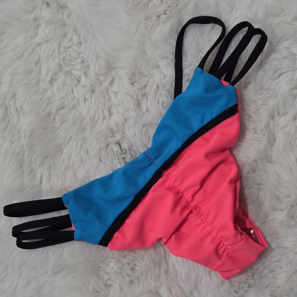 Beach Bunny Form & Function Strappy Cheeky Bikini… - image 5